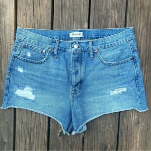 Madewell Distressed Denim Shorts